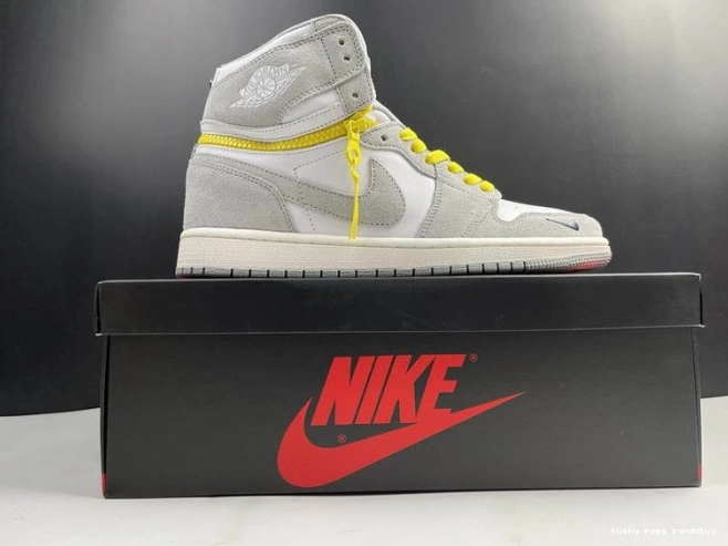 Cheap Husky Smoke Switch Air Jordan 1 High CW6576-100 Light 0810